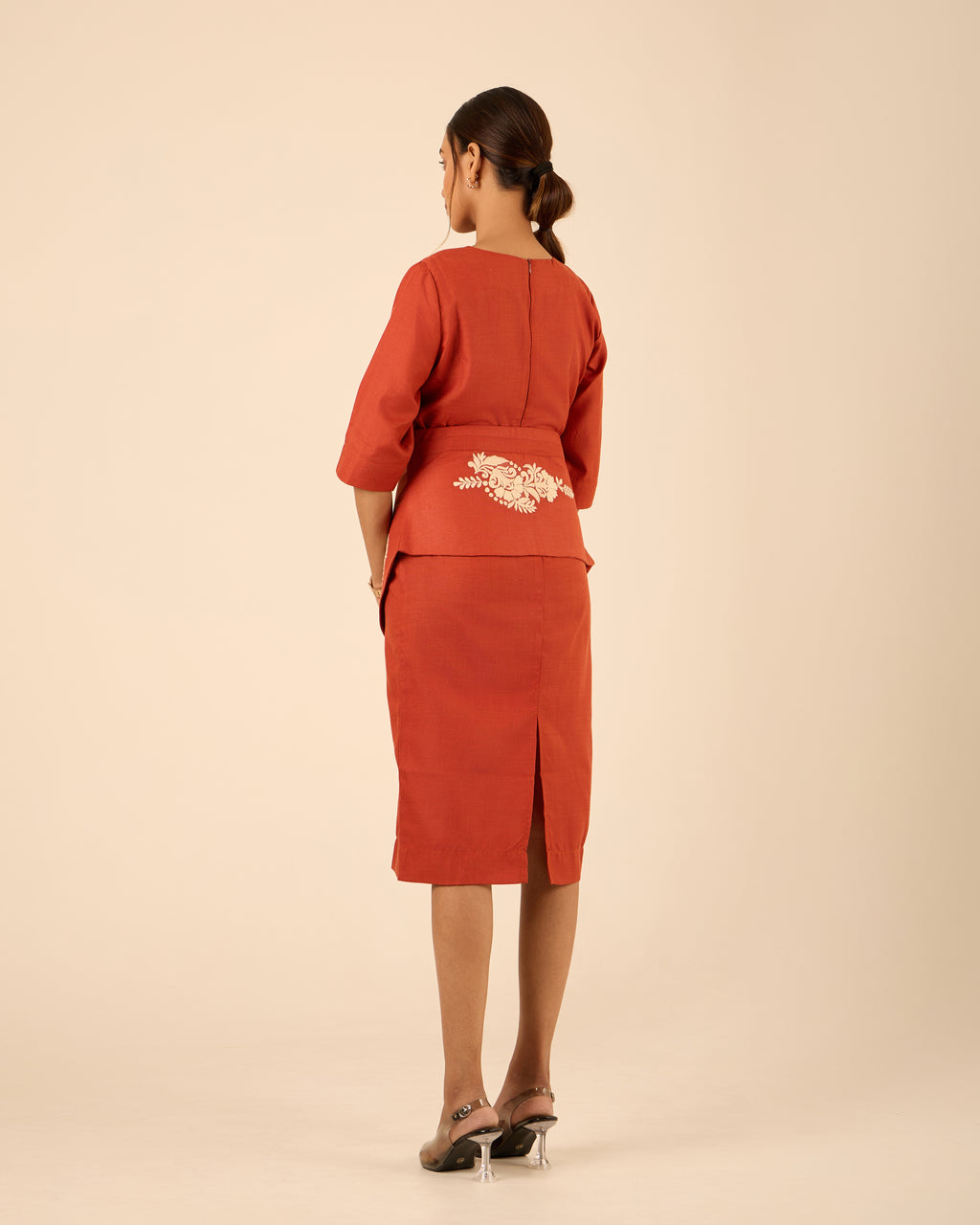 Akaar- Bodycon Dress with Detachable Corset