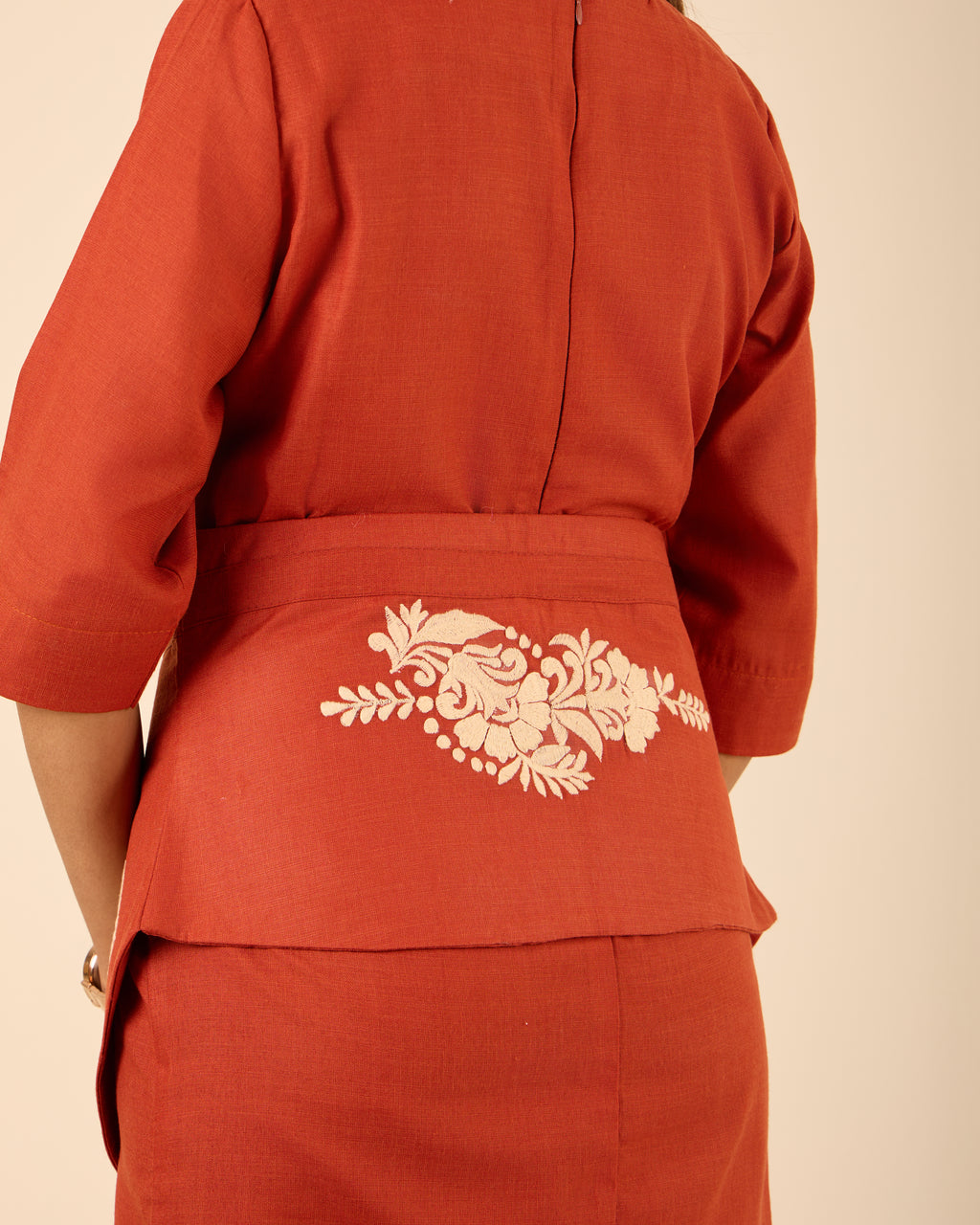 Akaar- Bodycon Dress with Detachable Corset