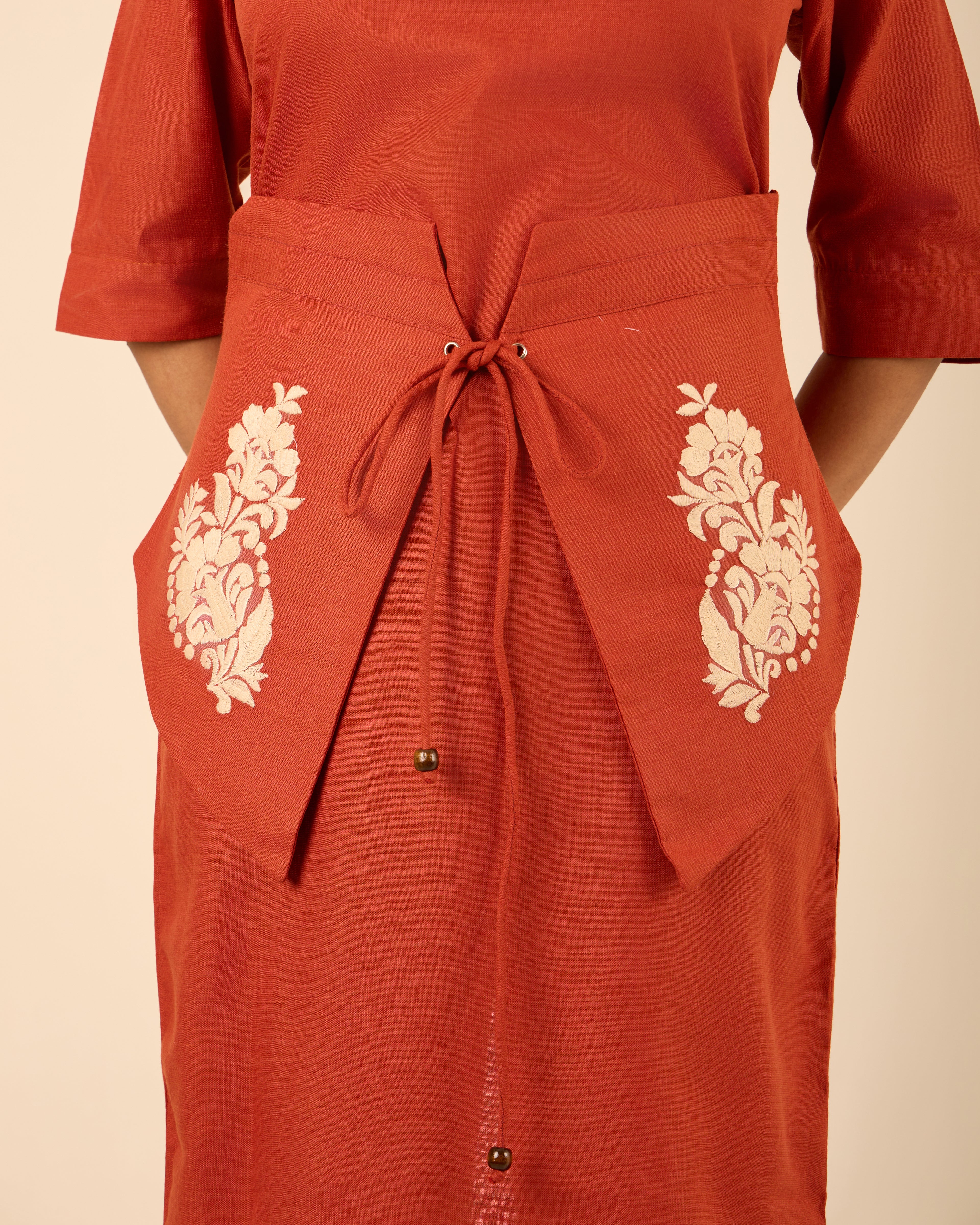 Akaar- Bodycon Dress with Detachable Corset